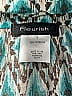 Fleurish 100% Polyester Teal Sleeveless Blouse Size L - photo 7