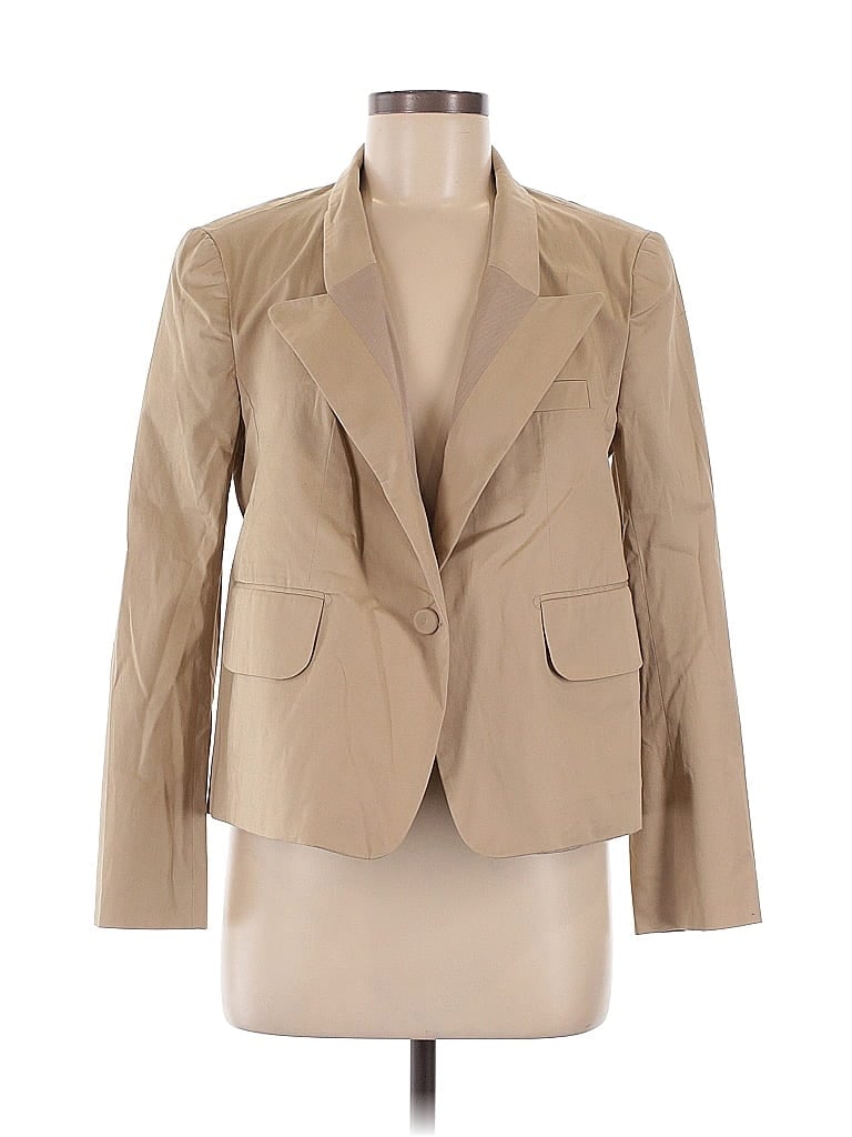 Pre-owned Carven Blazer Jacket In Brown
