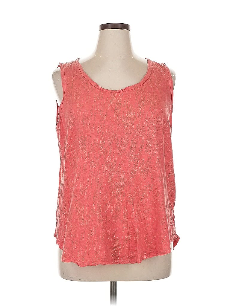 Pre-owned Cynthia Rowley Tjx Sleeveless T-shirt In Red