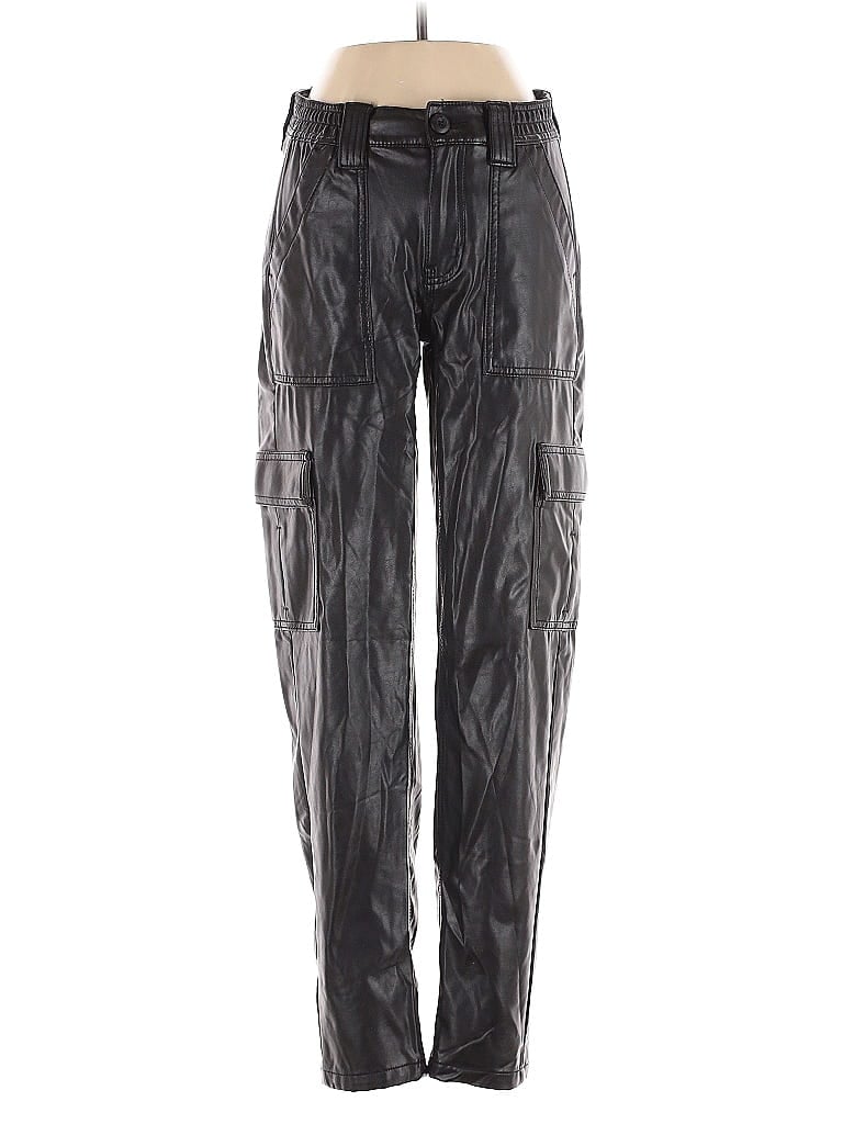 Pre-owned American Eagle Outfitters Cargo Pants In Black