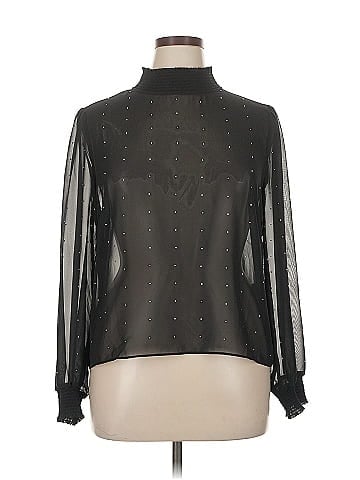 Bar III Long Sleeve Blouse (view 1)