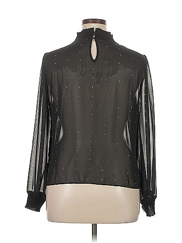 Bar III Long Sleeve Blouse (view 2)
