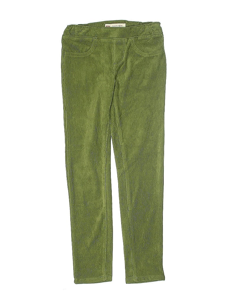 Pre-owned Levi's Kids'  Cord Pant In Green