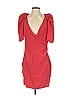 Maje Red Cocktail Dress Size Lg (3) - photo 1