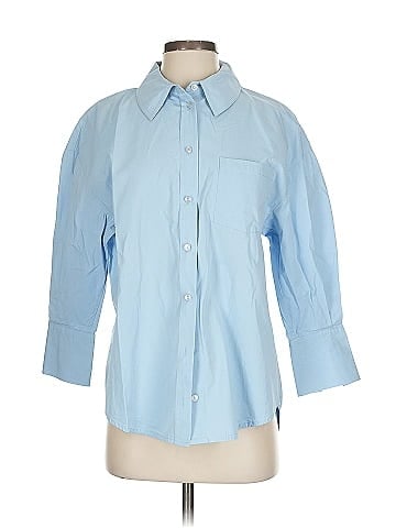 Anine Bing 3/4 Sleeve Button-Down Shirt (view 1)