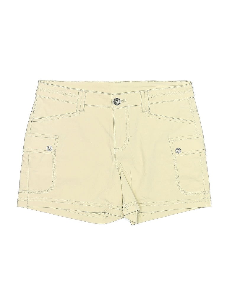 Pre-owned Eddie Bauer Cargo Shorts In Yellow