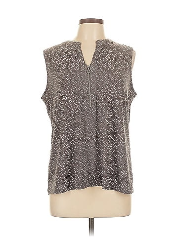 Anne Klein Sleeveless Blouse (view 1)