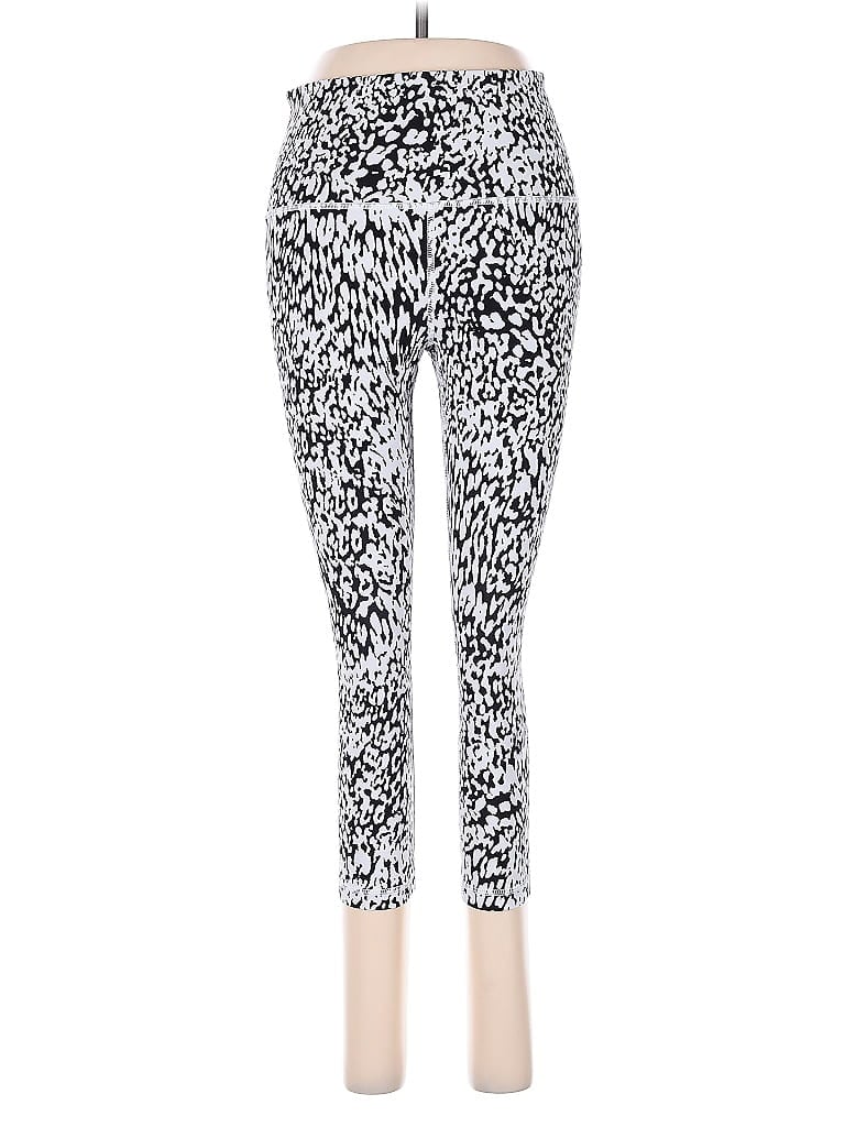 Pre-owned Athleta Leggings In Silver