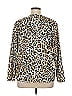 Assorted Brands Animal Print Brown Pullover Sweater Size XL - photo 2