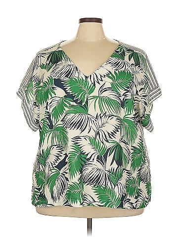 A.K.A Posh Short Sleeve Blouse (view 1)