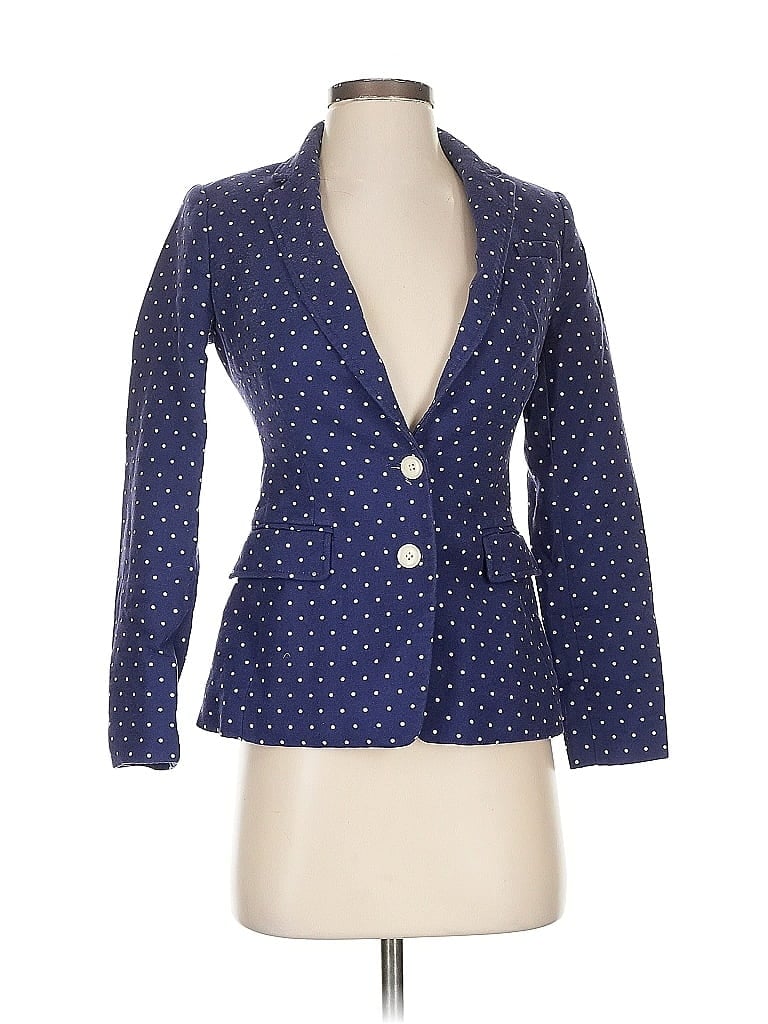 Pre-owned Banana Republic Blazer Jacket In Blue