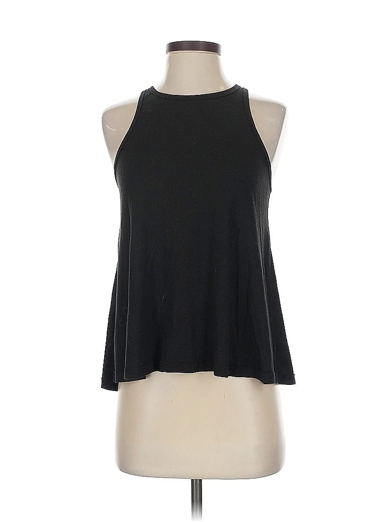Pre-owned Free People Tank Top Black Halter Neckline Tops