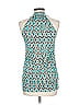 Fleurish 100% Polyester Teal Sleeveless Blouse Size L - photo 2