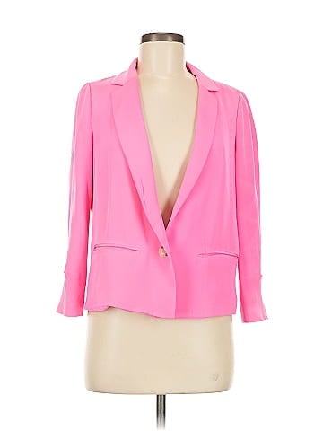 Elizabeth and James Silk Blazer (view 1)