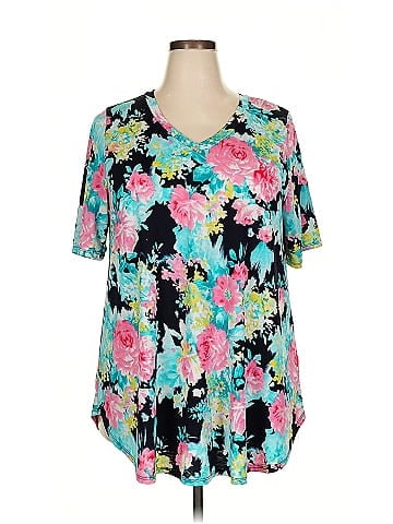 Honeyme Short Sleeve Blouse (view 1)