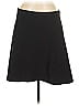 Halogen Solid Black Casual Skirt Size 12 - photo 1