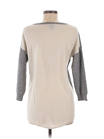 Sofia Cashmere Cashmere Pullover Sweater (view 2)