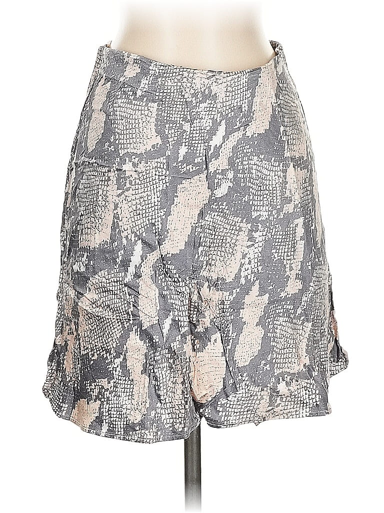 Pre-owned Unbranded Casual Skirt In Gray