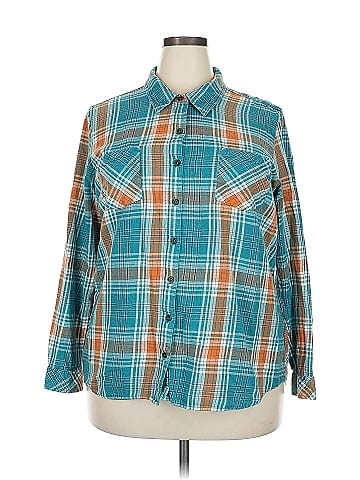 Natural Reflections Long Sleeve Button-Down Shirt (view 1)