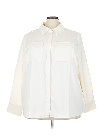 Scoop 3/4 Sleeve Blouse (view 1)