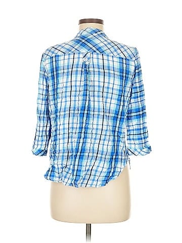 Khakis & Co 3/4 Sleeve Button-Down Shirt (view 2)