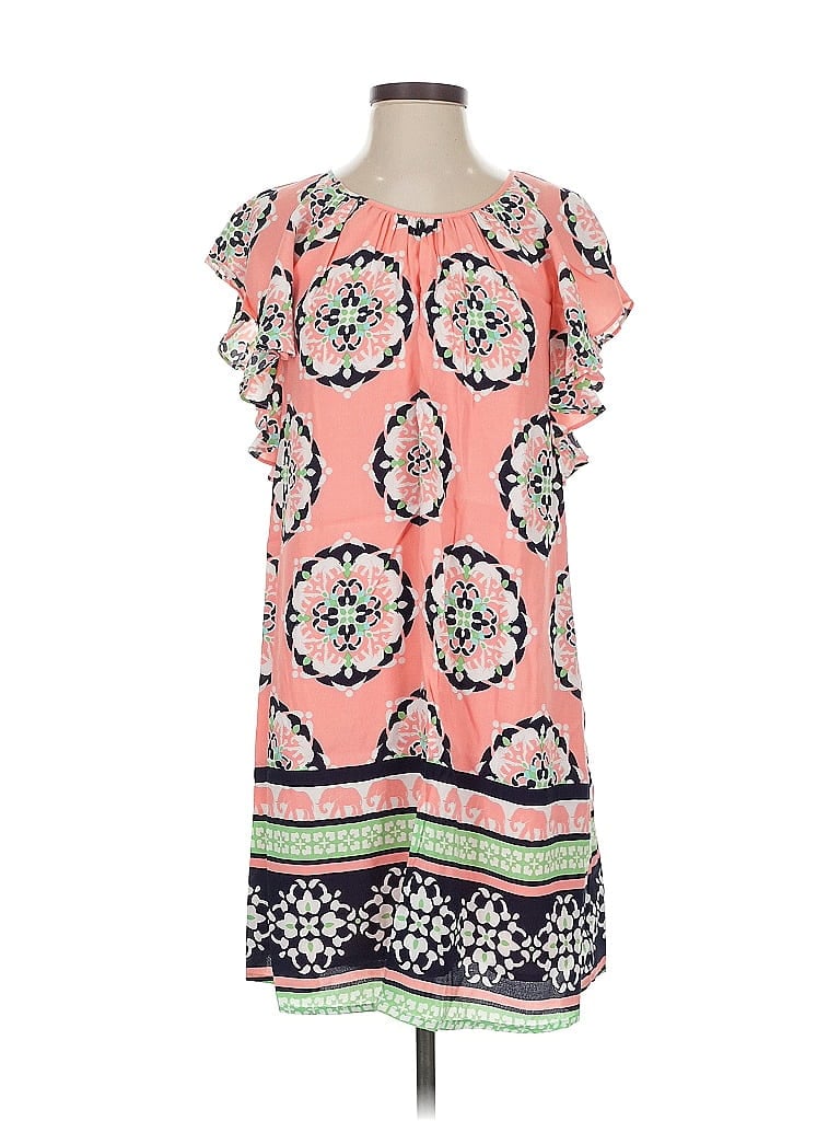 Pre-owned Crown & Ivy Casual Dress In Pink