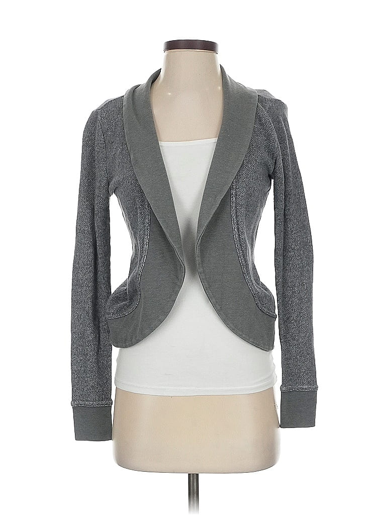 Pre-owned Banana Republic Cardigan Sweater In Gray