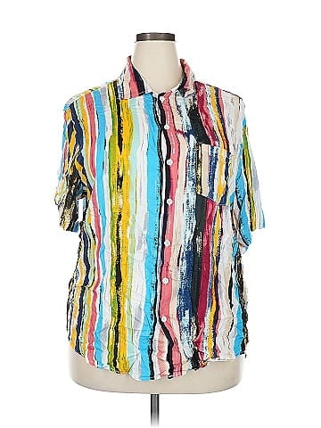 Misslook Sleeveless Button-Down Shirt (view 1)