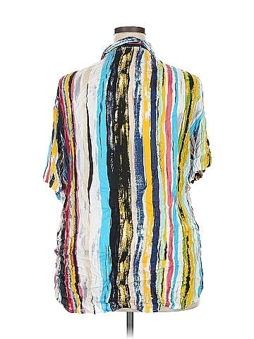 Misslook Sleeveless Button-Down Shirt (view 2)