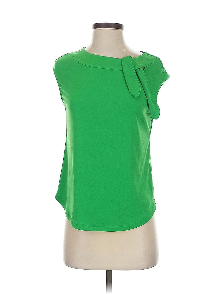 Pre-owned 7th Avenue Design Studio New York & Company Sleeveless T-shirt In Green