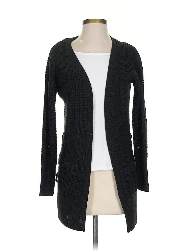 Pre-owned Unbranded Cardigan Sweater In Black