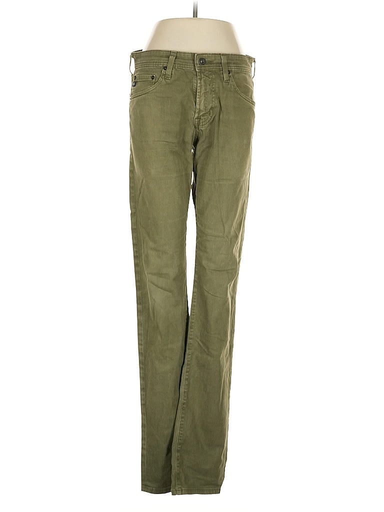 Pre-owned Adriano Goldschmied Casual Pants In Green