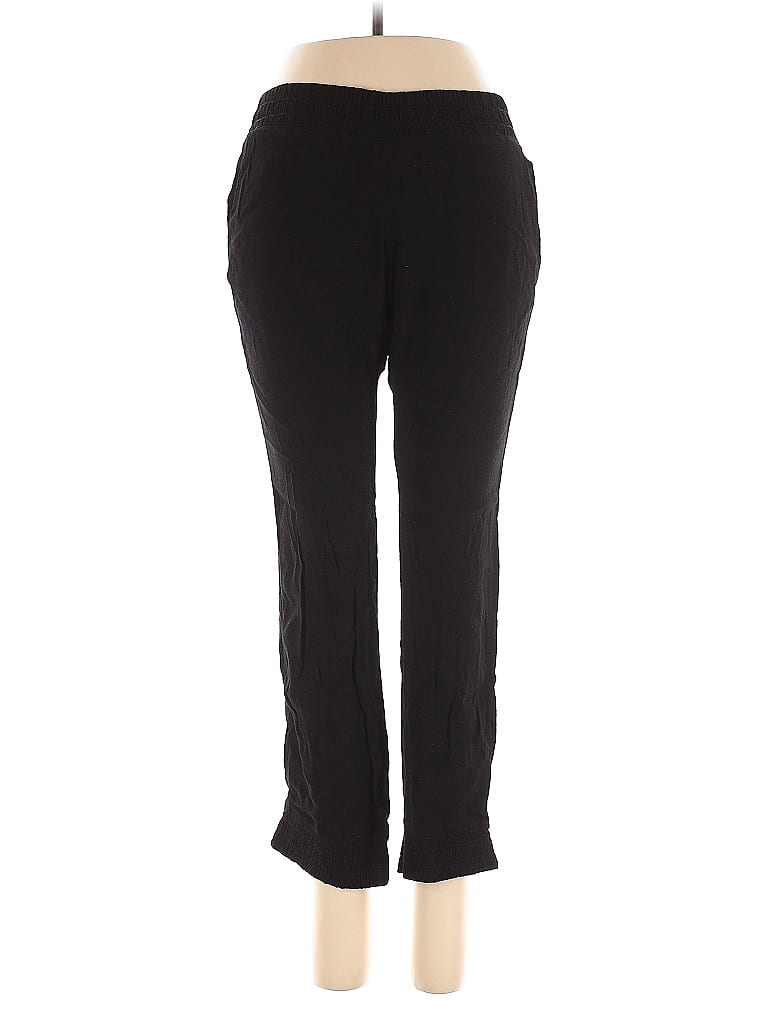 Pre-owned Monrow Active Pants In Black