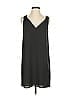 Cooper & Ella 100% Polyester Solid Black Casual Dress Size XS - photo 1