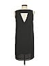 Cooper & Ella 100% Polyester Solid Black Casual Dress Size XS - photo 2