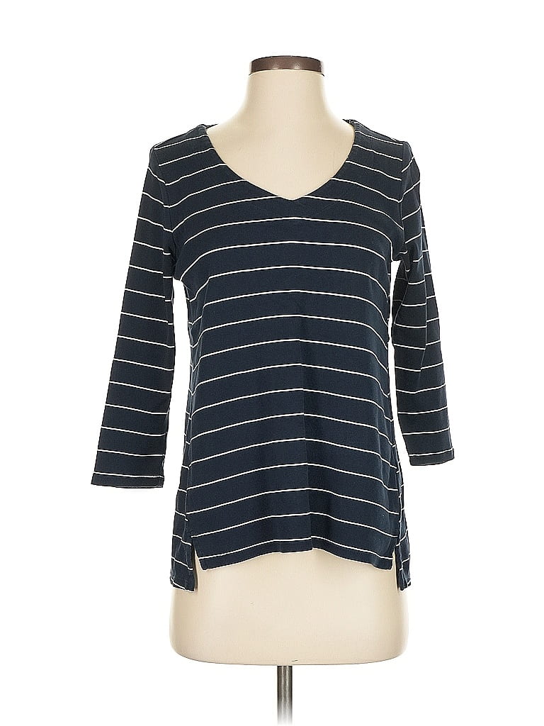 Click to view more detailed imagery on our partner's website Pre-owned Jjill 3/4 Sleeve T-shirt In Blue