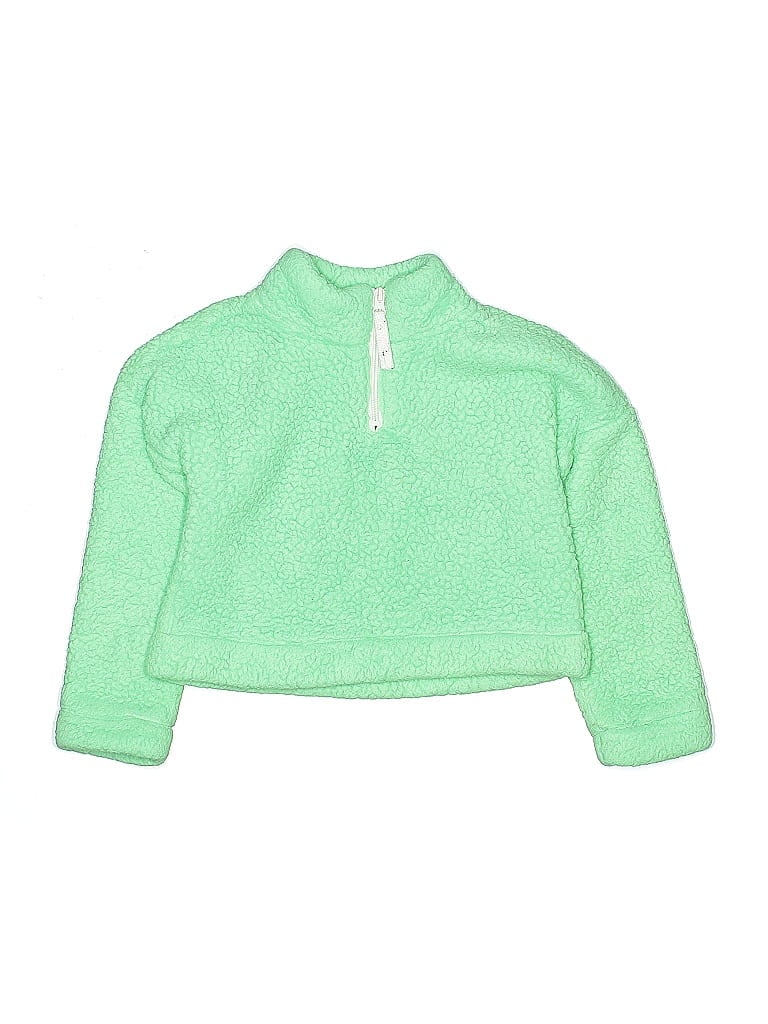 Pre-owned Crown & Ivy Kids' Pullover Sweater In Green