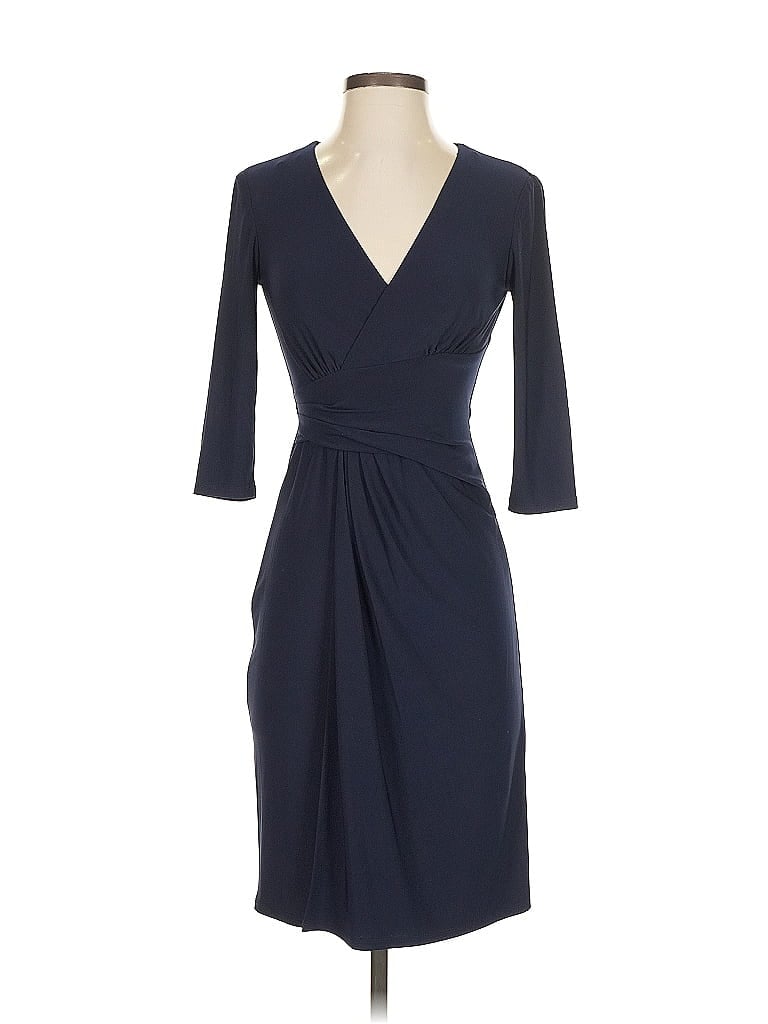 Pre-owned Eliza J Cocktail Dress In Blue