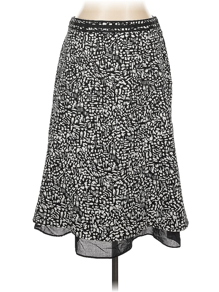 Pre-owned Christopher & Banks Casual Skirt In Black