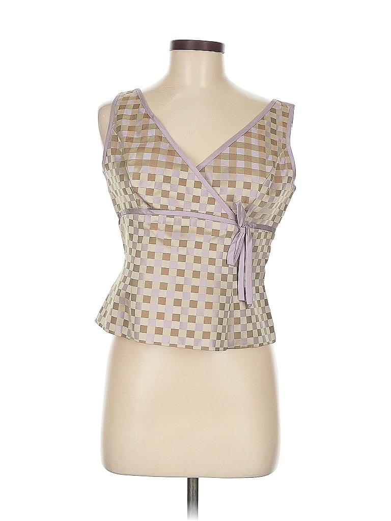 Pre-owned Js Collections Vest In Gold