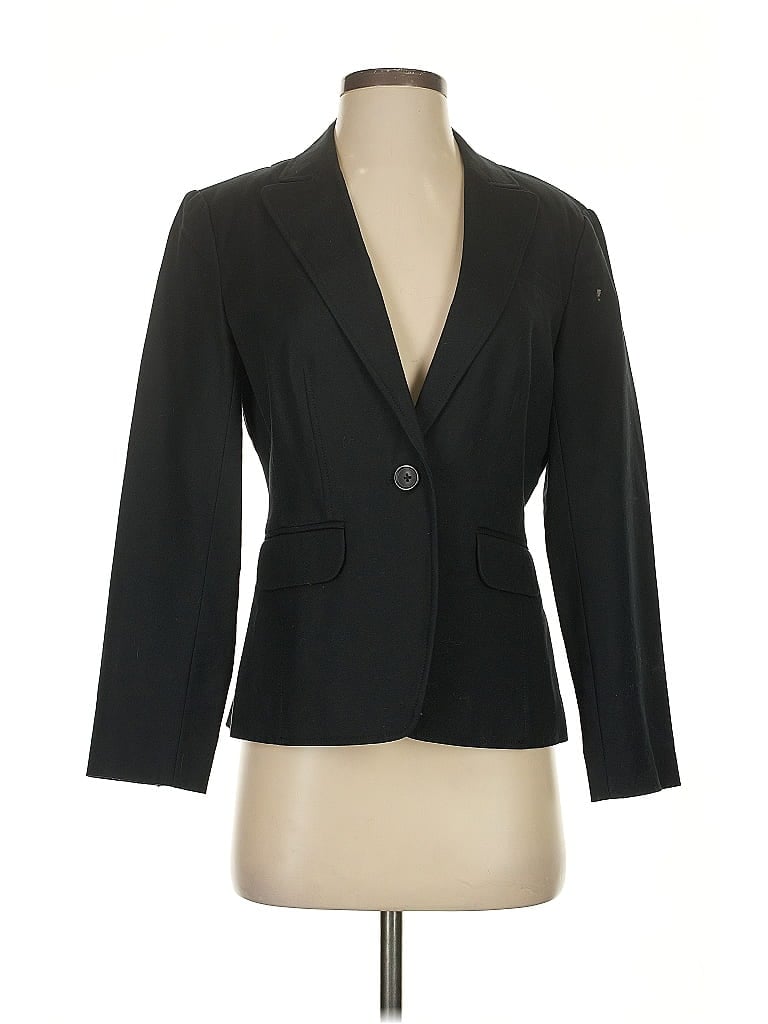 Pre-owned Banana Republic Factory Store Blazer Jacket In Black