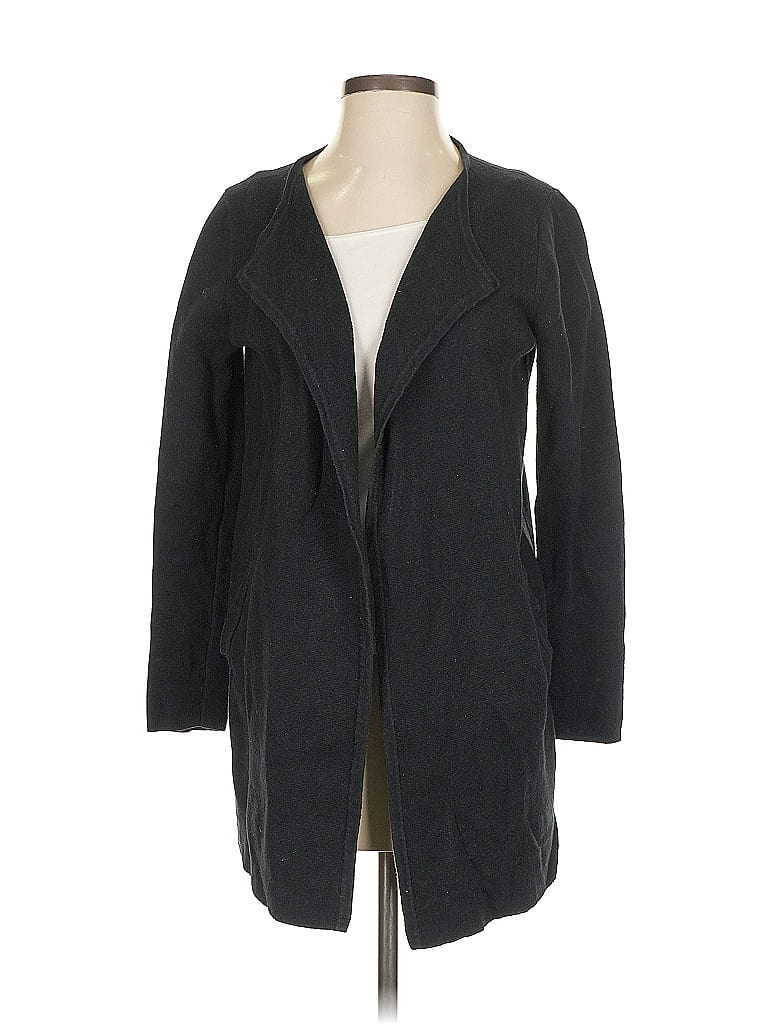 Pre-owned J.crew Factory Store Cardigan Sweater In Black