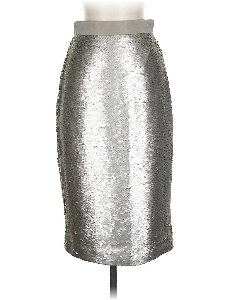 Banana Republic Formal Skirt In Gray