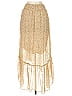 An'ge Animal Print Gold Casual Skirt Size 1 (tall) - photo 2