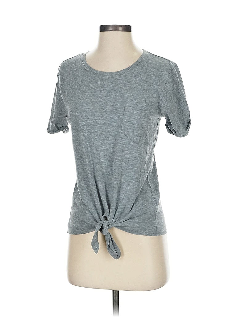 Pre-owned J.crew Factory Store Short Sleeve T-shirt In Gray