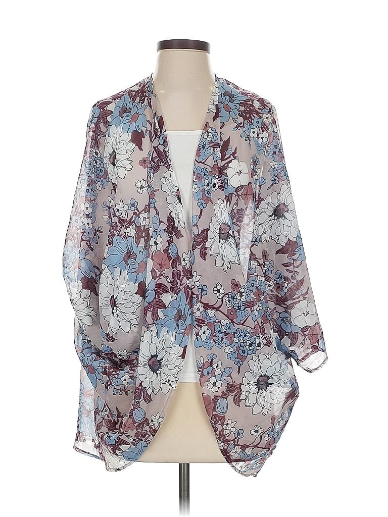 Pre-owned Assorted Brands Kimono In Purple