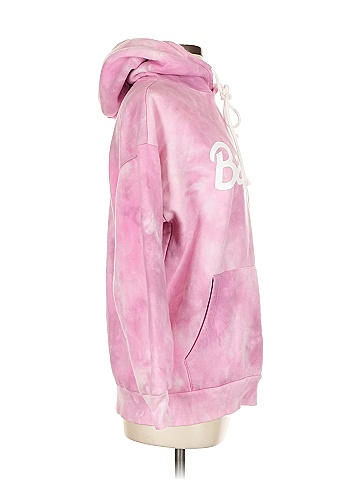 Barbie Pink Pullover Hoodie Size S