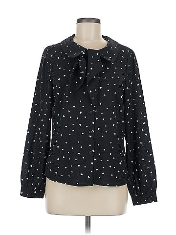 Allegra K Long Sleeve Blouse (view 1)