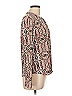 Unbranded Paisley Brown Long Sleeve Blouse Size L - photo 4
