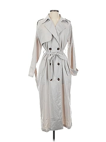 PrettyLittleThing Trenchcoat (view 1)